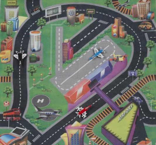 Podloga set za igru Aerodrom 34863