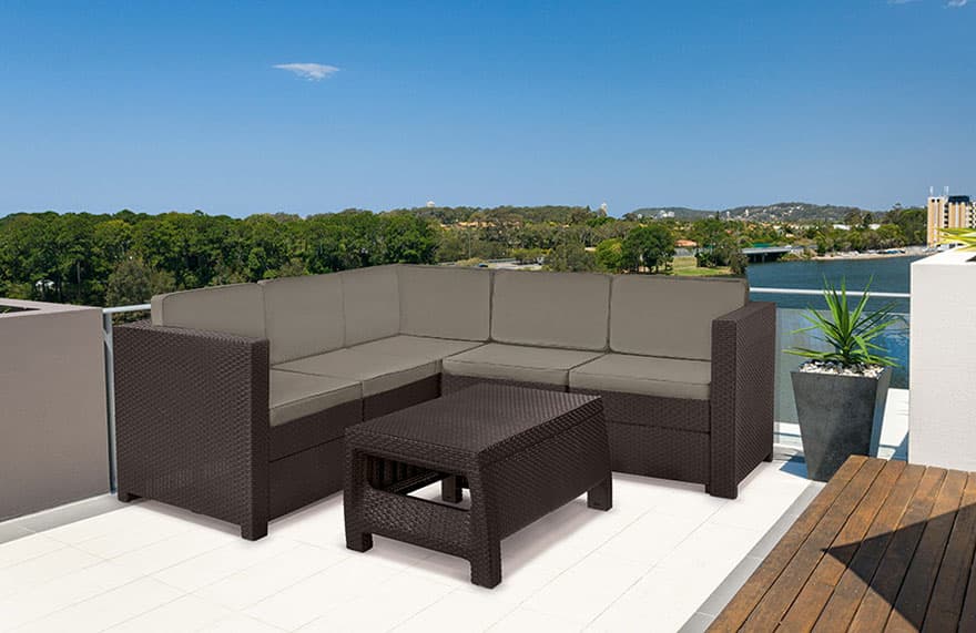 Ugaoni Baštenski Komplet Curver PROVENCE