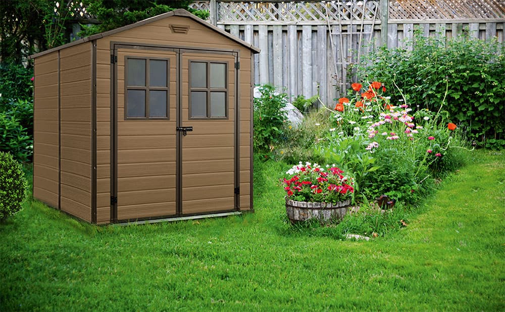 Baštenska Montažna Kućica - Šupa Keter Scala 6 X 8 BRW