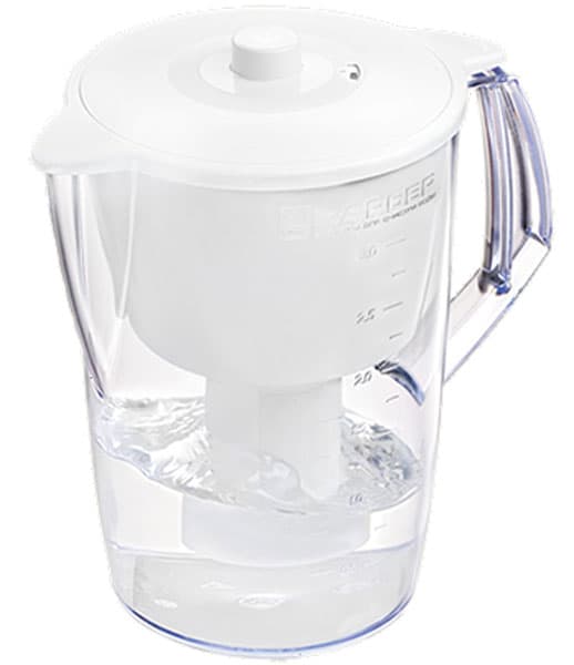 Bokal sa filterom za prečišćavanje vode Barrier Norma bela