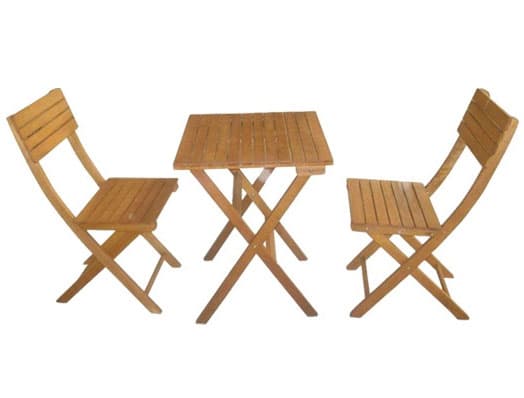 Sklopiva baštenska garnitura Sto sa dve stolice 0190421