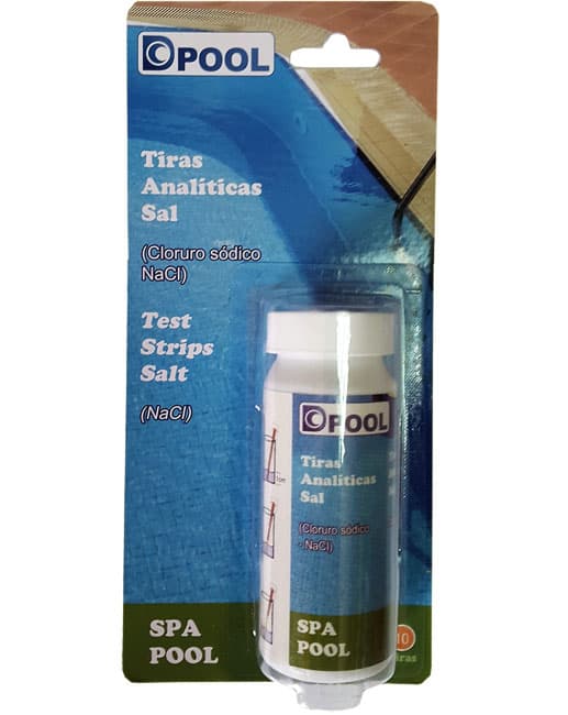 Test trake za merenje rastvora soli u bazenskoj vodi 022009