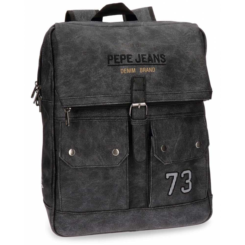 Ranac 41cm od eko kože Pepe Jeans Jack Grey 65.824.52