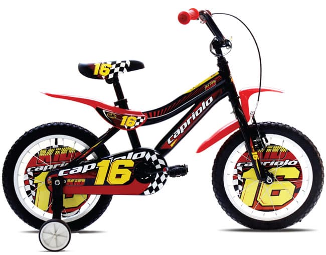 Dečiji bicikl Capriolo Kid 16 crvena 917118-16