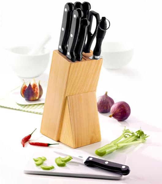 Komplet kuhinjskih noževa sa stalkom Linea LSNS-0388