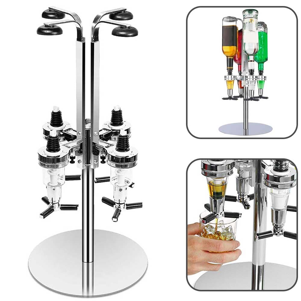 Kućni Bar sa dozerima za 4 flaše