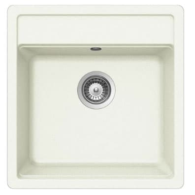 Granitna sudopera Nemo N-100S bela