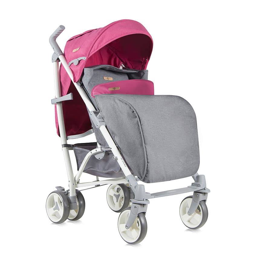 Lorelli Kišobran kolica  sa pokrivačem S200 Rose Grey Cities 10020831749