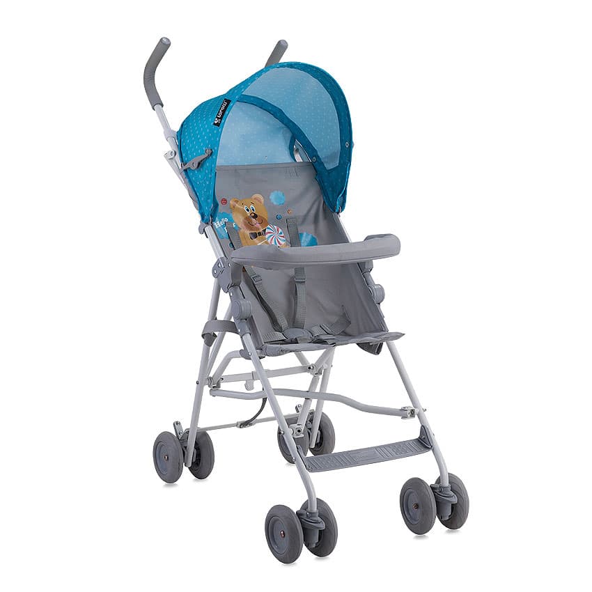 Lorelli Letnja kolica  6m+ Light Blue Grey Hello Bear 10020471718