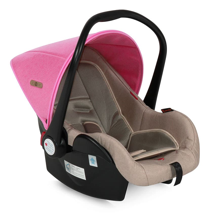 Auto sedište za bebu Lorelli Lifesaver Beige Rose 10070301746