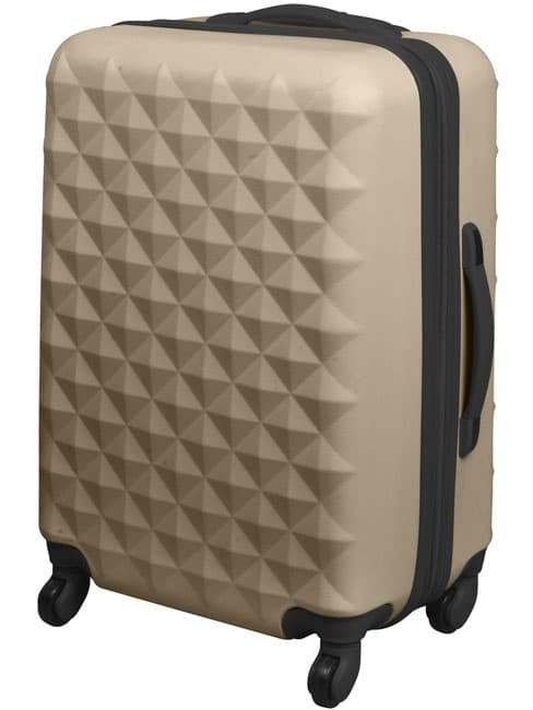 Putni Kofer Sa 4 Točka Tvrdi zlatni 57cm (0288357