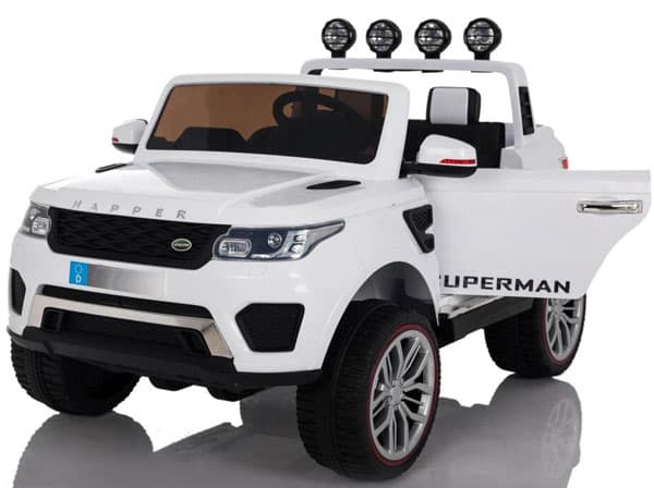 Dečiji automobil na akumulator 4x4 Dvosed LRs beli