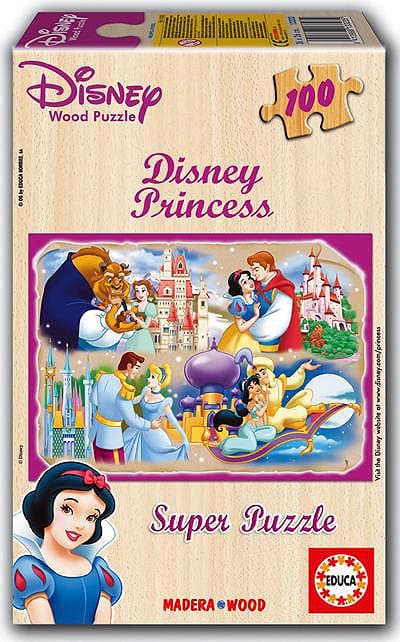 Drveni Puzzle Disney Princeze ED13323