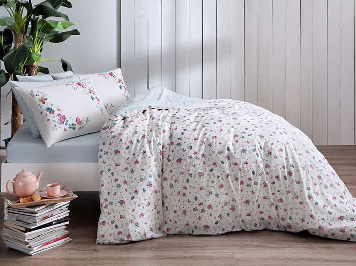 TAC Pamučna dupla posteljina Julie V02 Mint