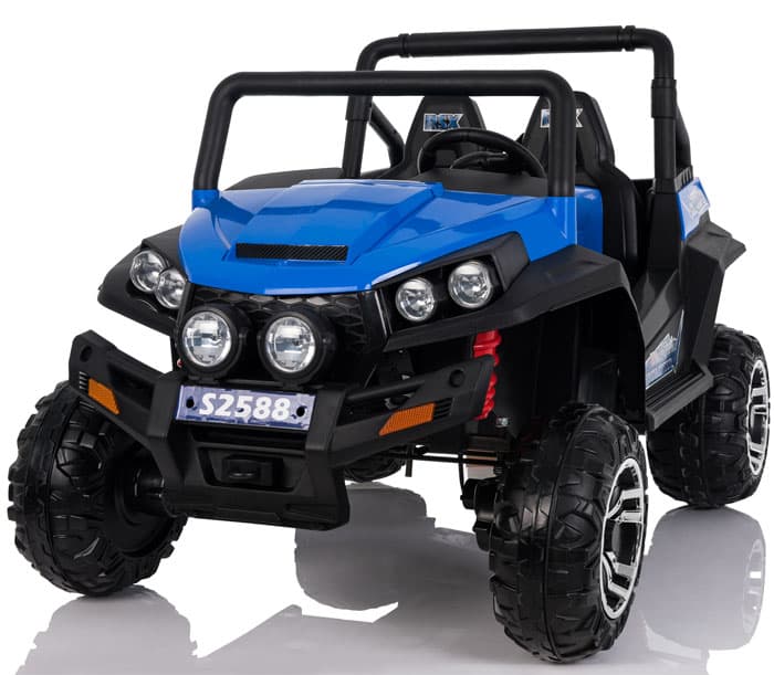 Dečiji automobil na akumulator Bagi dvosed plavi