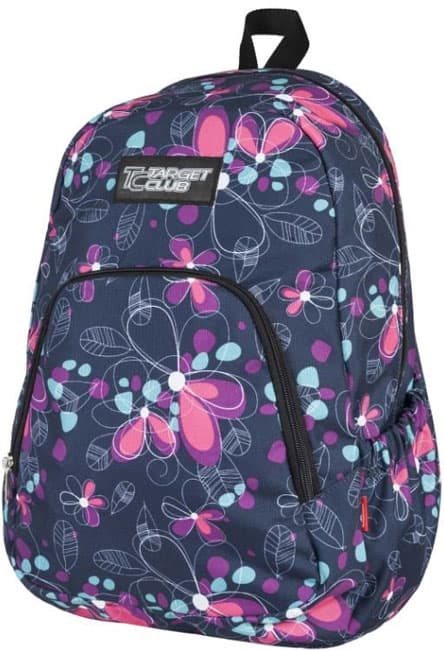 Target Ranac Club Flowers on black 19651