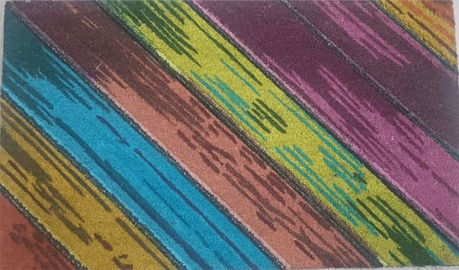 Ekol otirač Wood-Stone Rainbow 45x75