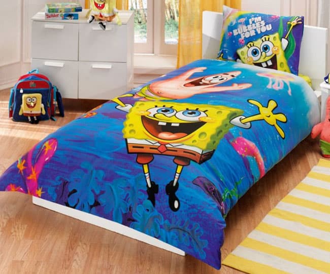 Dečija posteljina Sunđer Bob