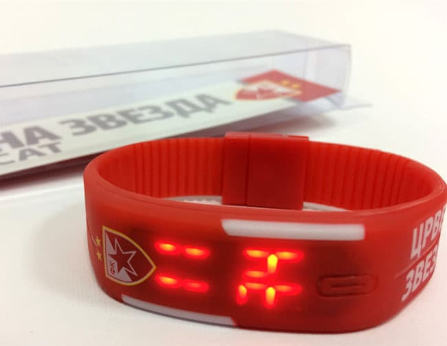 Dečiji digitalni LED ručni sat Crvena Zvezda 300895