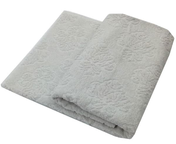 Tac peškir Damask siva 85x150