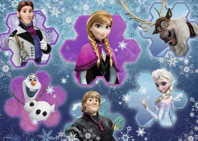 Ravensburger slagalice 05437 - Frozen u oblacima