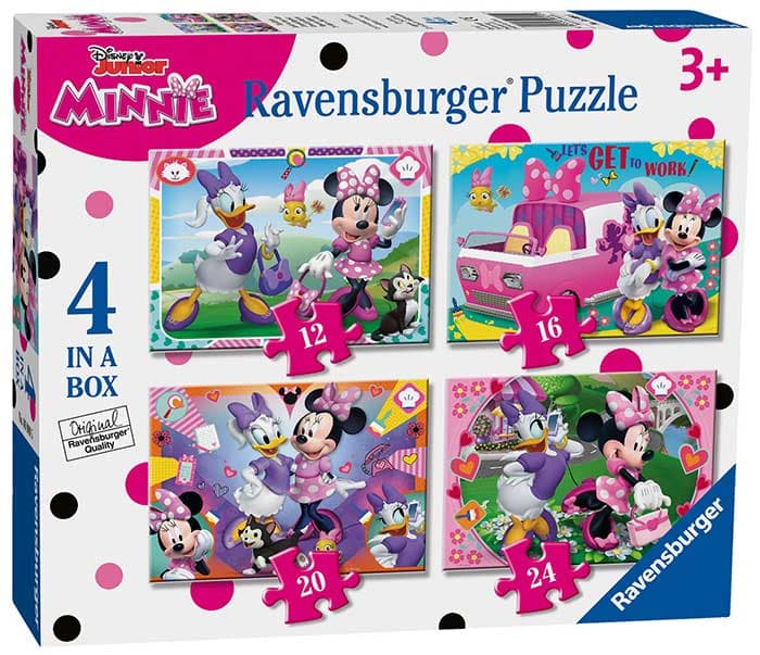 Ravensburger Puzzle 4u1 - Minnie Happy Helpers 06909