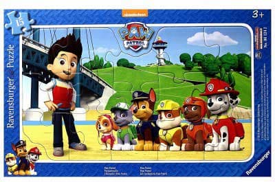 Ravensburger puzzle 15 delova - Paw Patrol na okupu 06124