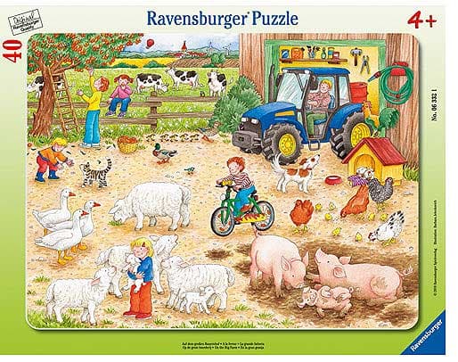 Ravensburger puzzle 40 delova - Na velikoj farmi 06332