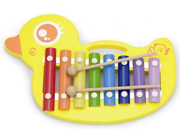 Drveni ksilofon patka