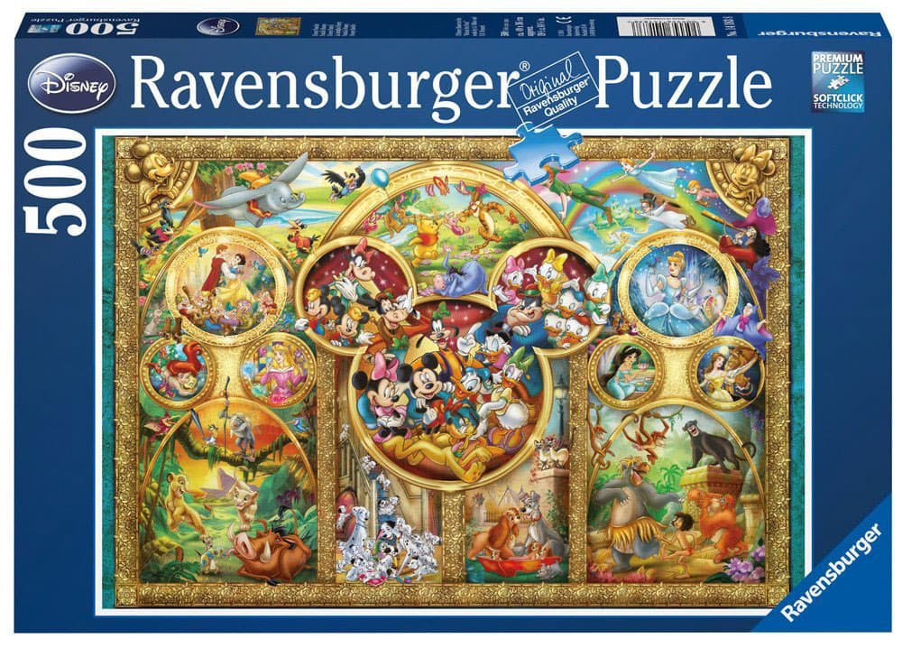 Ravensburger Slagalica 500 delova - Disney Family