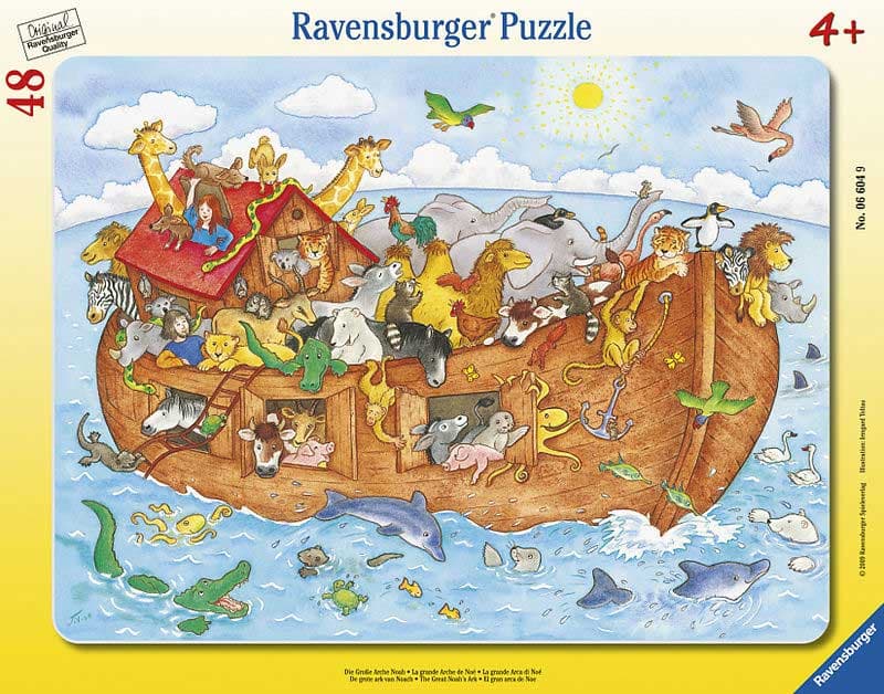 Ravensburger puzzle 48 delova - Nojeva barka 06604