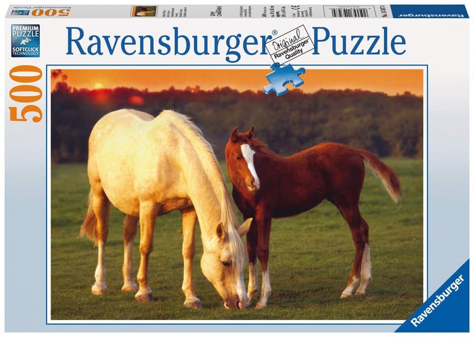 Ravensburger Puzzle 500 delova - Kobila i ždrebe 14347