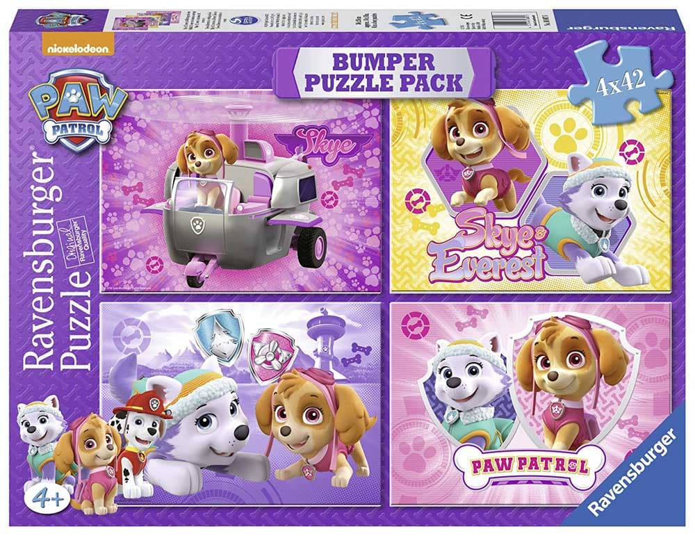 Ravensburger puzzle 4x42 delova - Paw Patrol 06887