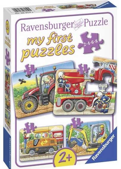 Ravensburger puzzle 20 delova  - Mašine 06954