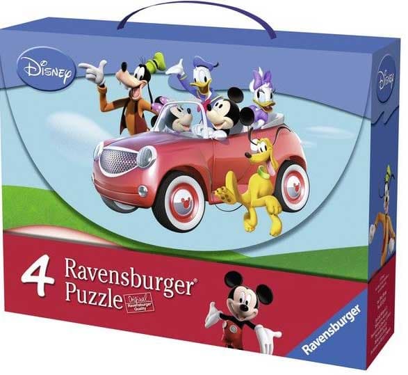 Ravensburger puzzle 122 dela - Miki Maus koferčić 07214