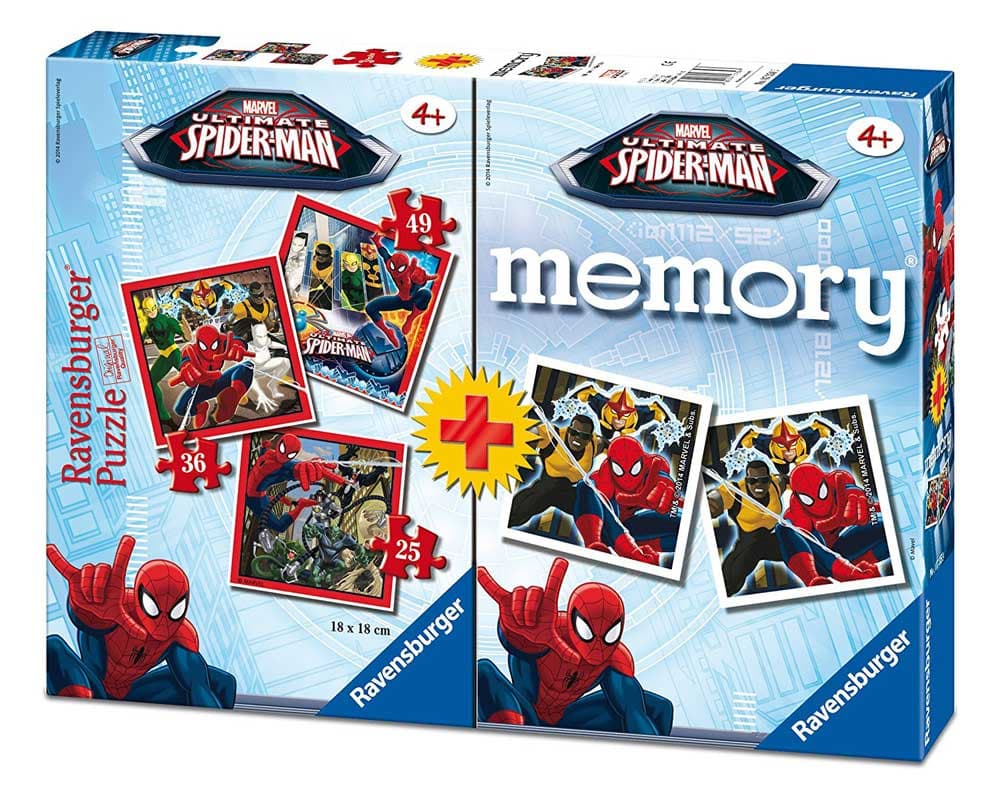 Ravensburger puzzle 110 delova -  Spiderman Memory 07359
