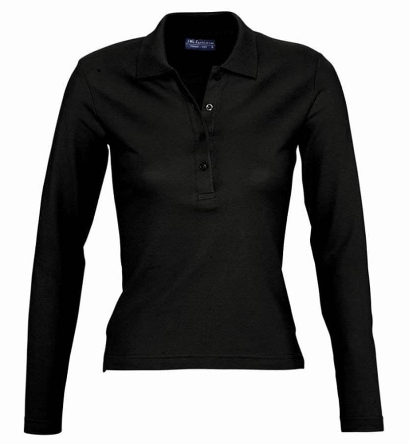 Ženska majica sa dugim rukavima Sols Podium Black vel. M 11317