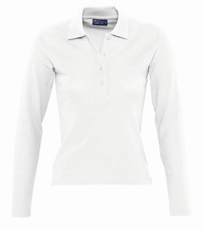 Ženska majica sa dugim rukavima Sols Podium White vel. M 11317