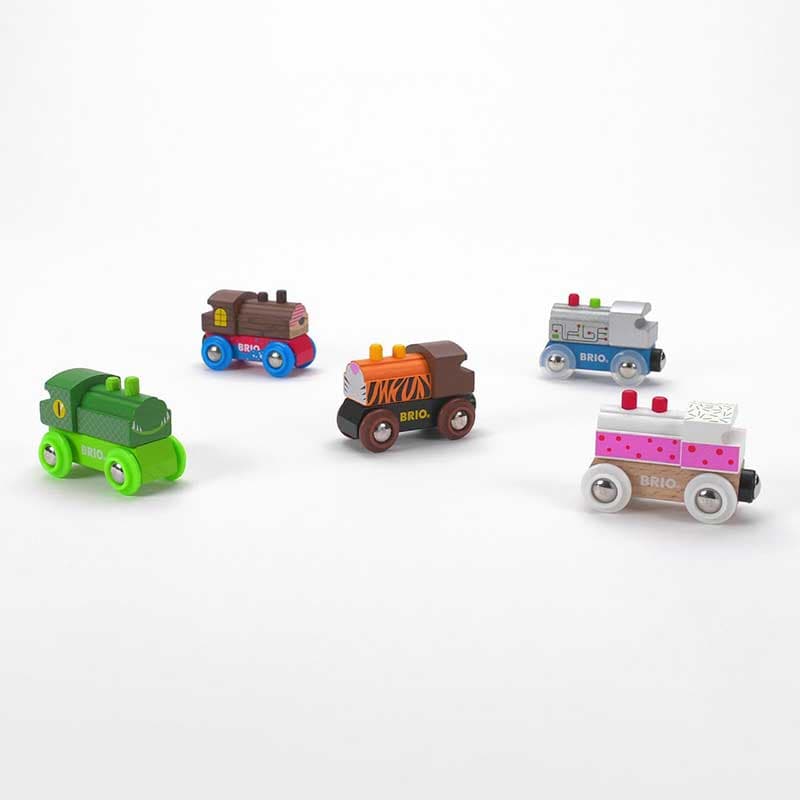 BRIO Vozovi - Drvena lokomotiva assorted 33841
