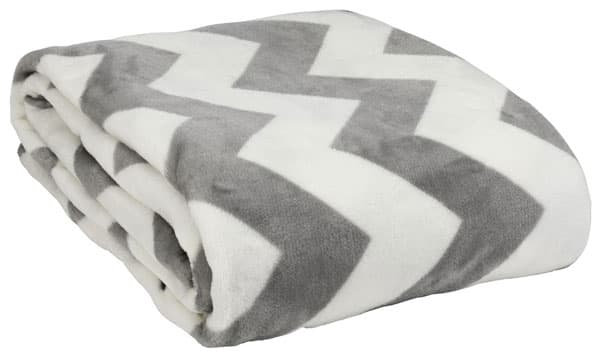 Ćebe Vrang flanel 200x220 siva