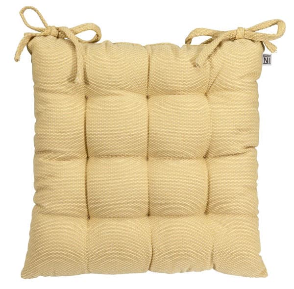 Jastuk za stolice Meri 40x40x6 žuta