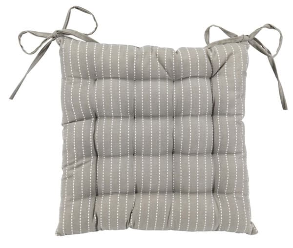 Jastuk za stolice Hema 40x40x5 16-šav.siva