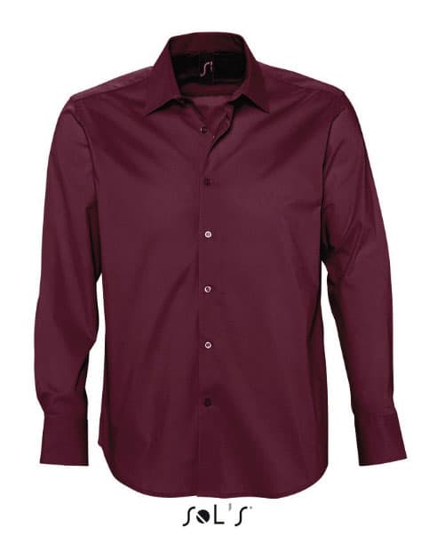 Sols Košulja za muškarce Brighton Burgundy veličina XXL 17000