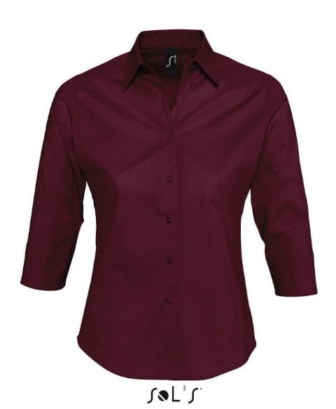 Sols Ženska košulja Effect Burgundy veličina XXL 17010