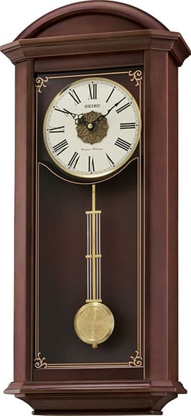Analogni zidni sat sa klatnom Seiko QXH065B