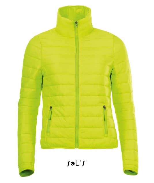 Sols Ženska zimska jakna Ride Women Neon Lime veličina L 01170