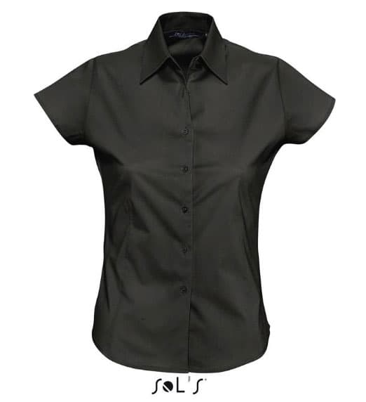 Košulja sa kratkim rukavima Sols Excess Black M 17020