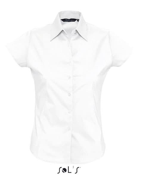 Košulja sa kratkim rukavima Sols Excess White S 17020