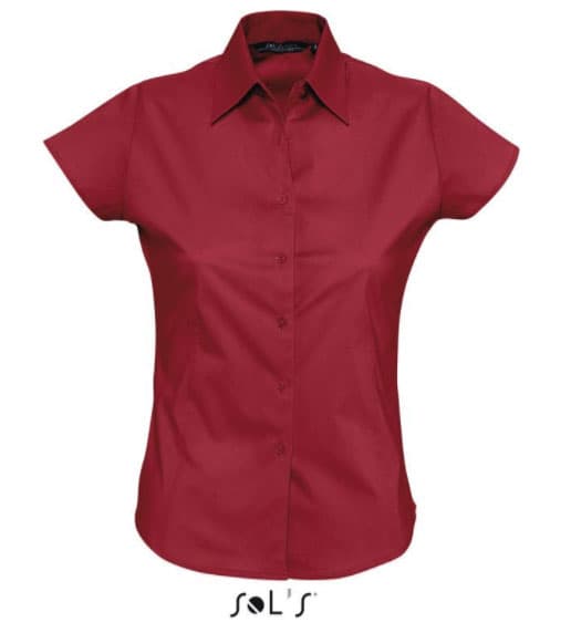 Košulja sa kratkim rukavima Sols Excess Red XL 17020