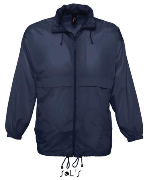 Sols Jakna za vetar uniseks Surf Navy veličina XS 32000